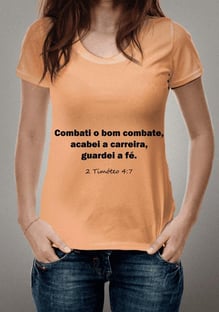 Nome do produtoCombati o bom combate...