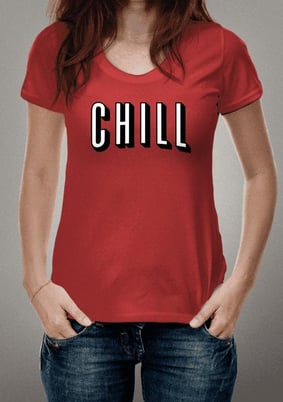 Camiseta - Chill (Netflix)