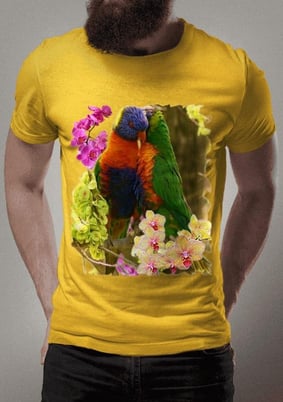 Nome do produto  Casal de pássaros