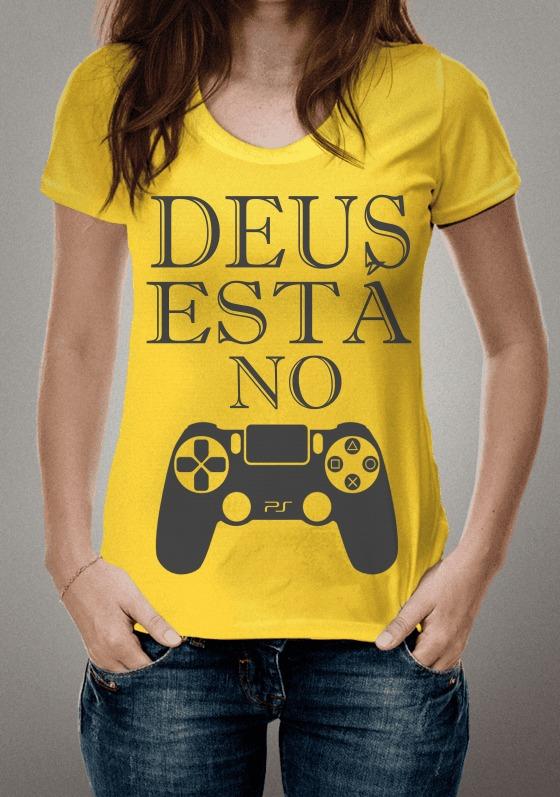 Camisa Deus está no Controle