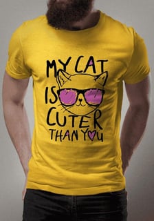 Nome do produto My cat is cuter than you
