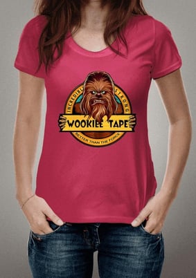 Nome do produto  Camiseta Star Wars - Chewbacca 
