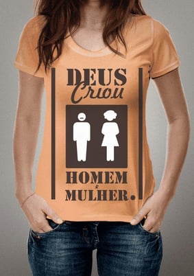 Deus Criou Homem e Mulher
