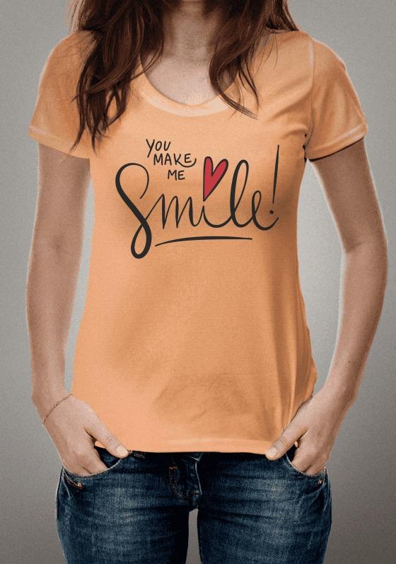 Nome do produto: You make me smile 