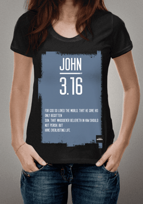 João 3.16 Black