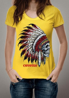 caveira indio coyotes
