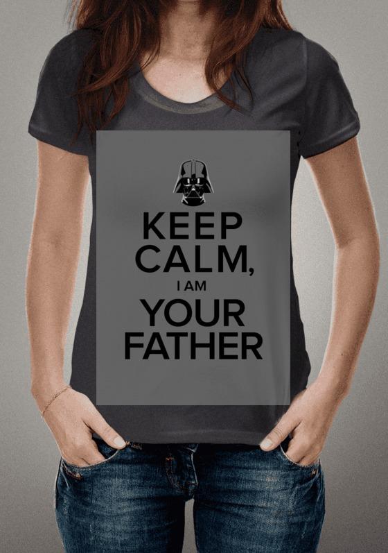 Nome do produto: Keep Calm, I am Your Father