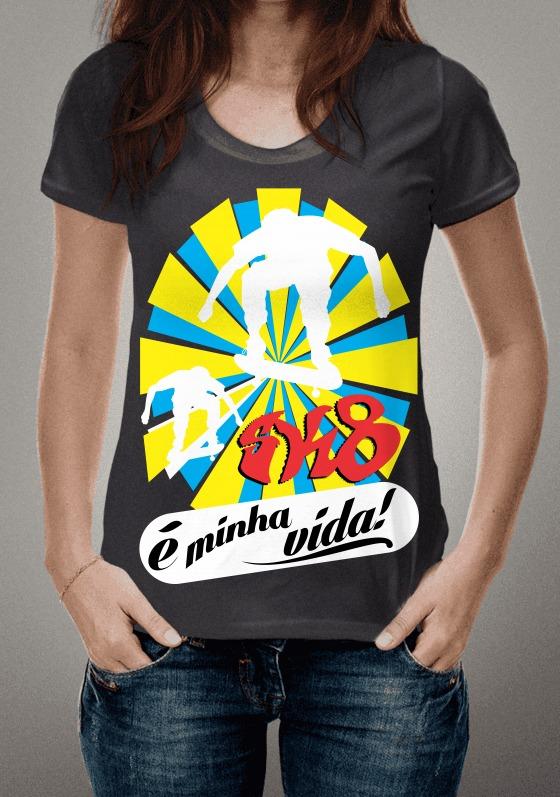 Nome do produto: Sk8 - É Minha Vida!