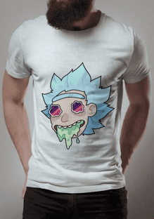 Nome do produtorick (rick and morty) psychedelic