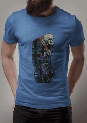 Nome do produto  A Morte de "Death and Life" - Klimt 