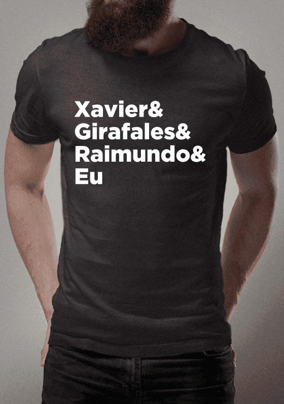 Nome do produto: Professores Xavier Girafales Raimundo e Eu!