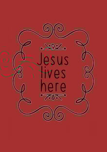 Nome do produtoJesus lives here