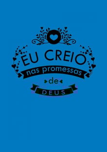 Nome do produtoEu Creio Nas Promessas De DEUS