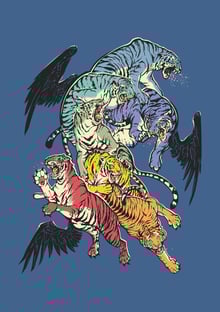 Nome do produtoSeven Caged Tigers