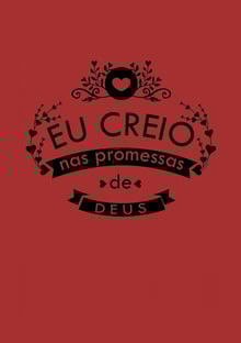 Nome do produtoEu Creio Nas Promessas De DEUS