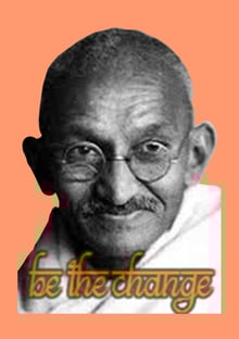 Nome do produtoGandhi Be The Change