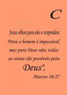 Nome do produtoMARCOS 10:27