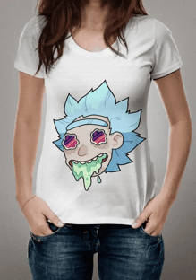 Nome do produtorick (rick and morty) psychedelic