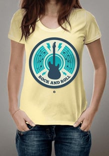 Nome do produtoCamisa Rock N'Roll - v2