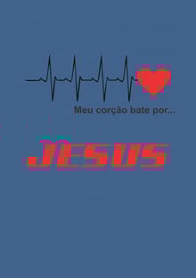 Nome do produtoMeu coração bate por jesus
