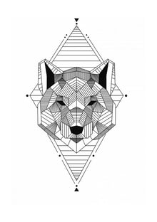 Nome do produtoLobo geometrico