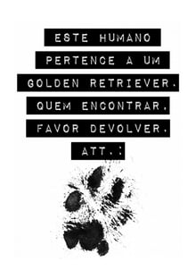 Nome do produtoETIQUETA GOLDEN RETRIEVER