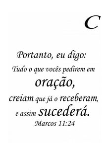 Nome do produtoMARCOS 11:24