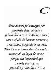 Nome do produtoATOS 2:23-24