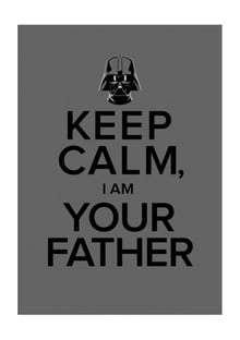 Nome do produtoKeep Calm, I am Your Father
