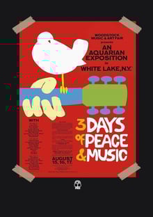 Nome do produtoWoodstock Poster