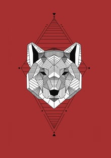 Nome do produtoLobo geometrico