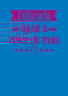 Nome do produtoDelicada 
