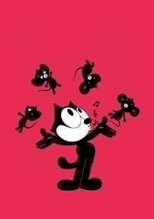 Nome do produtoGato Felix Malabarista.