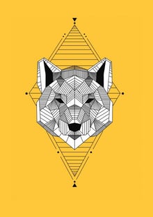 Nome do produtoLobo geometrico