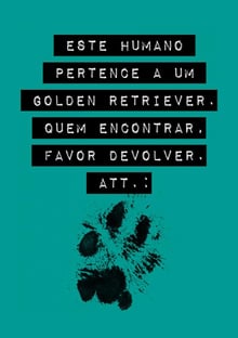 Nome do produtoETIQUETA GOLDEN RETRIEVER