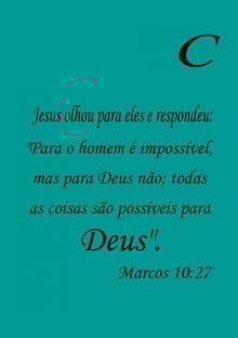 Nome do produtoMARCOS 10:27
