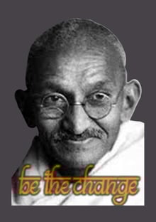 Nome do produtoGandhi Be The Change