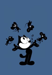 Nome do produtoGato Felix Malabarista.