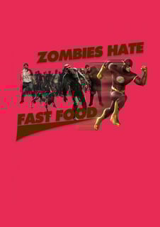 Nome do produto Zombies Hate Fast Food (2)
