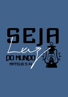 Nome do produtoSeja Luz do mundo