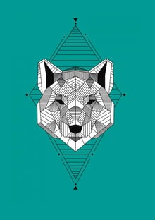 Nome do produtoLobo geometrico