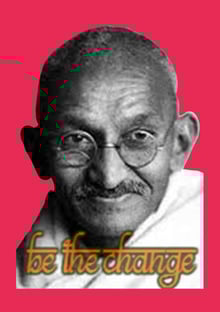 Nome do produtoGandhi Be The Change