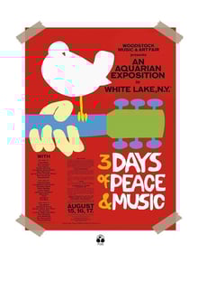 Nome do produtoWoodstock Poster