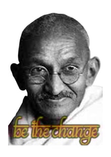 Nome do produtoGandhi Be The Change