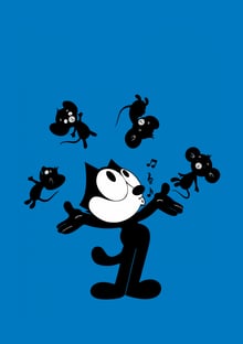 Nome do produtoGato Felix Malabarista.