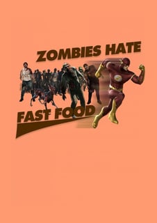 Nome do produto Zombies Hate Fast Food (2)