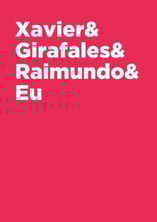Nome do produtoProfessores Xavier Girafales Raimundo e Eu!