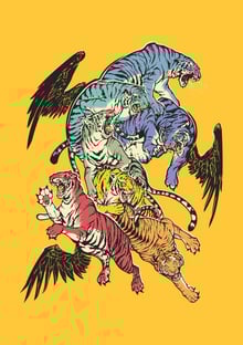 Nome do produtoSeven Caged Tigers