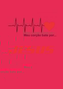 Nome do produtoMeu coração bate por jesus