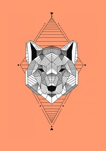 Nome do produtoLobo geometrico